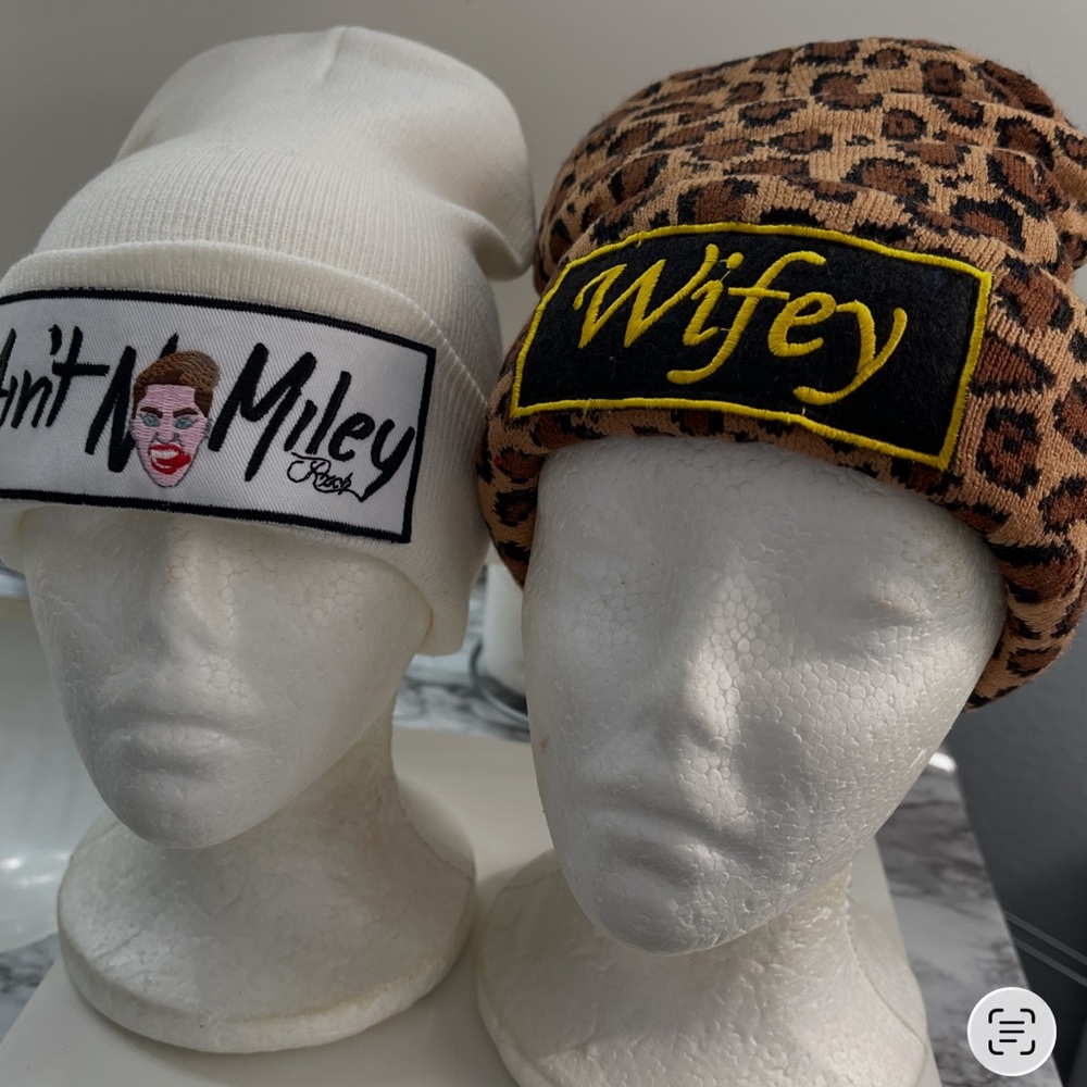 Animal Print “Wifey” & The RXch Beanie Set (2)